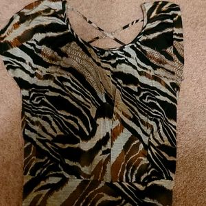 AB studio blouse size sm